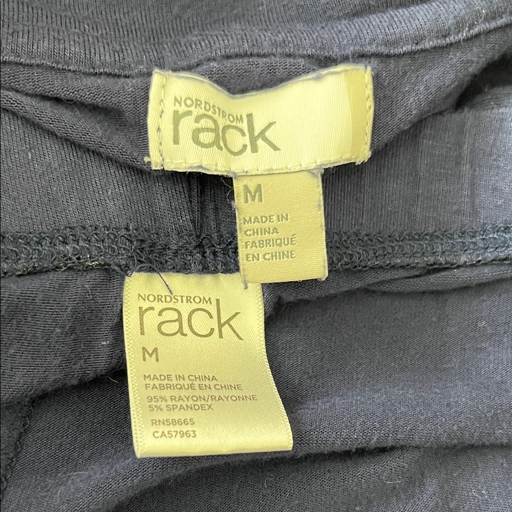 Nordstrom Rack Contrast Piping Long Sleeve Pajama Set Pants - Picture 9 of 9
